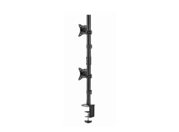 Monitor hanger Gembird MA-D2-02 Adjustable 2-display vertical desk mount 17"-32", 3 image