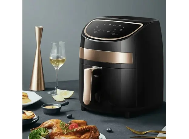 air fryer deerma Air Fryer DEM-KZ100 Black, 2 image