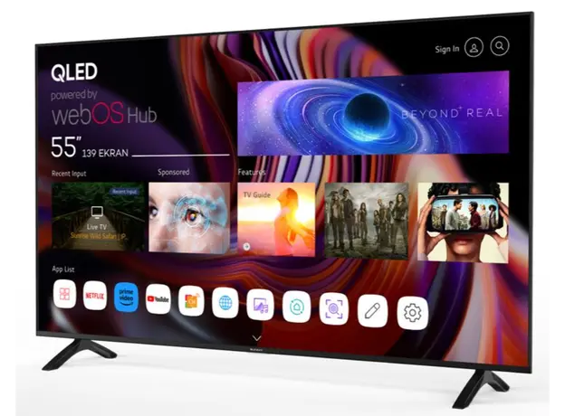 ტელევიზორი SUNNY 55'' SN55QUPRL QLED WebOS TV, 3 image