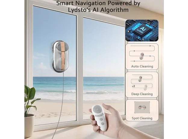 ფანჯრის საწმენდი რობოტი Lydsto Window Robot WL09, 8 image