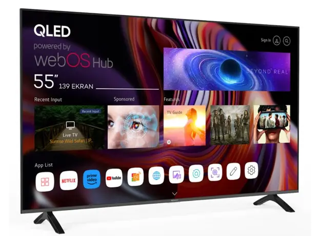 ტელევიზორი SUNNY 55'' SN55QUPRL QLED WebOS TV, 2 image