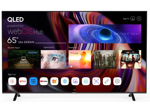 ტელევიზორი SUNNY 65'' SN65QUMLN QLED WebOS TV