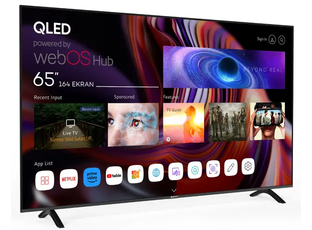 ტელევიზორი SUNNY 65'' SN65QUMLN QLED WebOS TV, 2 image