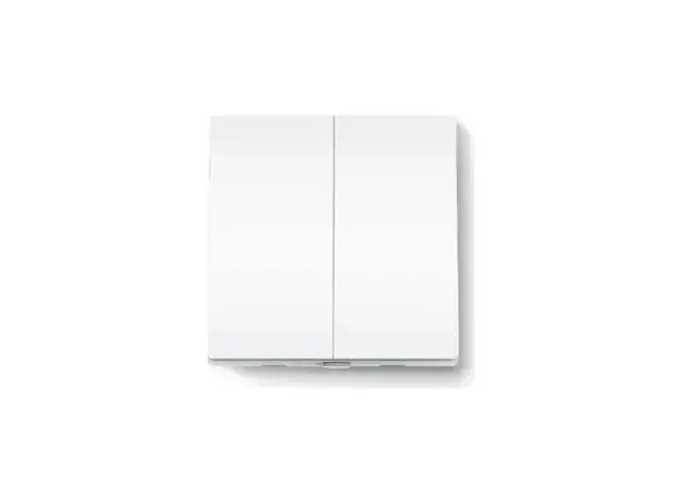 Smart Switch TP-Link Tapo S220, Smart Light Switch 2-Gang 1-Way, White