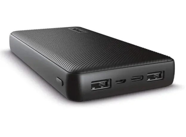 Portable charger Trust 20000 mAh Mobile Primo Power Bank Black - 24676