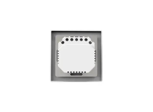 Smart Switch Moes ZS-SR-EU2-WH-MS Star Ring, Zigbee 3.0, 2 Gang Push Button, 10A, White, 5 image
