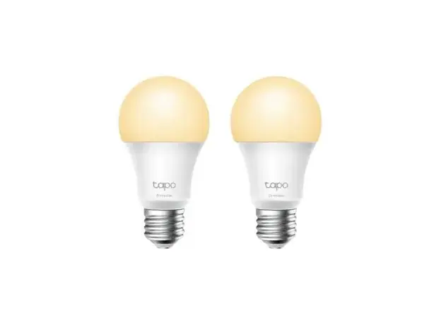 Smart Bulb TP-Link Tapo L510E, Wi-Fi, E27, 806 lm, 8.3W, 2700K, Dimmable, White