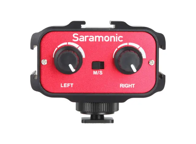 Audio Adapter Saramonic SR-AX100, 2-Channel, 3.5mm, Passive (Battery-Free)