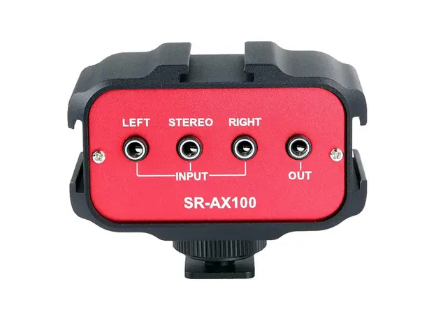 Audio Adapter Saramonic SR-AX100, 2-Channel, 3.5mm, Passive (Battery-Free), 3 image