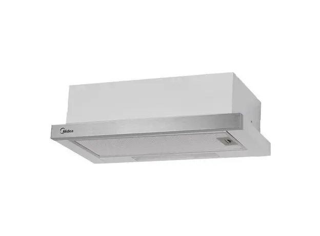 Built-in Cooker Hood Midea MH60P303X, 60 cm, Telescopic, 550 m³/h, 2 Motors, Stainless Steel, 3 image