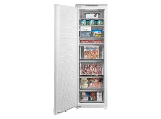 Built-in Freezer Midea MDRE306FZF01, 212 L, No Frost, A+, 178.5 cm, White, 5 image