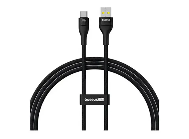 Cable Baseus P10311804111-00 Flash 2 Charging Cable USB-A to USB-C 100W 1m Black