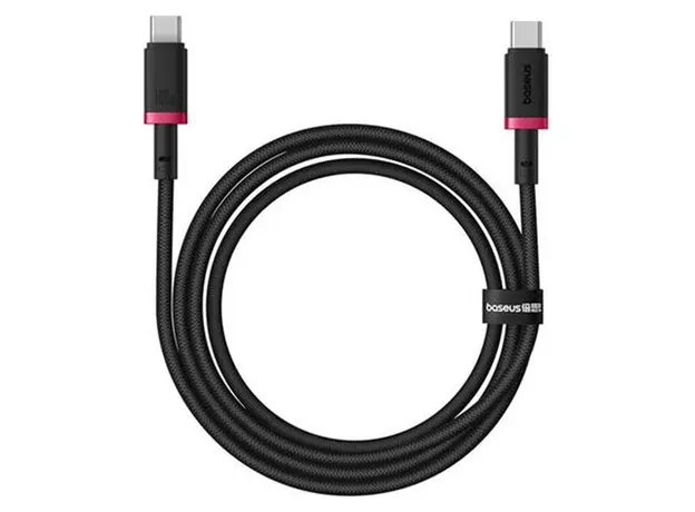Cable Baseus P10377803U01-01 Dura Series Fast Charging Cable Type-C to Type-C 100W 1m Red/Black