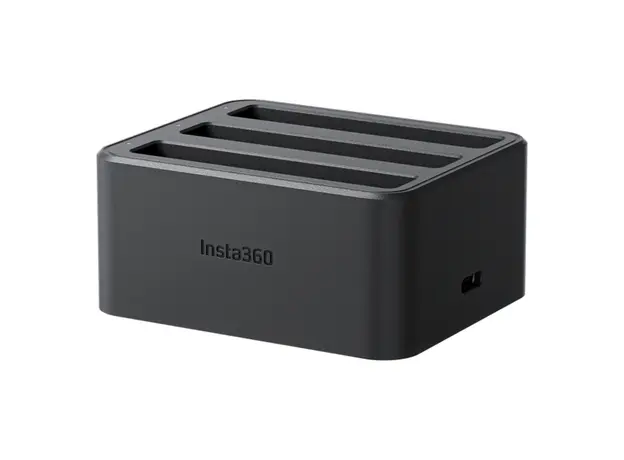 Charging Hub Insta360 X4 Fast Charge Hub, Charges 3 Batteries, PD Fast Charging, USB-C