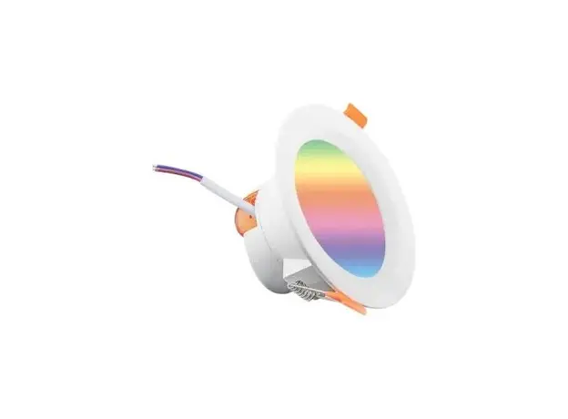 Smart Downlight Moes WB-LZD7-RCW-MS, Wi-Fi, 7W, RGB+C+W, 2700–6500K, White