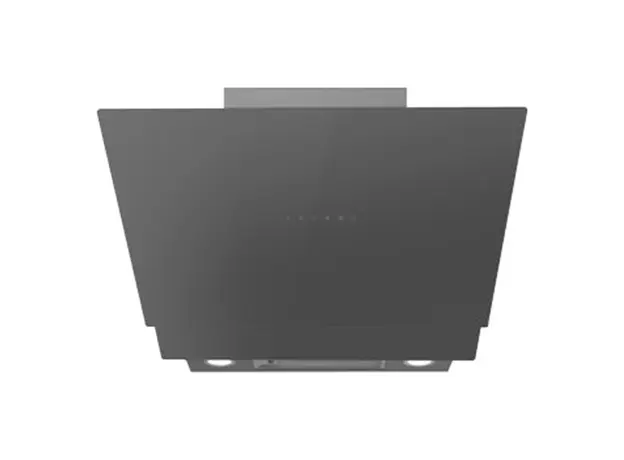 Cooker Hood Midea 60J72, 60 cm, Angled, 600 m³/h, Touch Control, Black Glass, 2 image