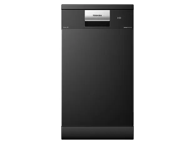 Dishwasher Toshiba DW-10F4(B)-CIS, 10 Place Settings, 8 Programs, Inverter, 45 cm, Black, 2 image