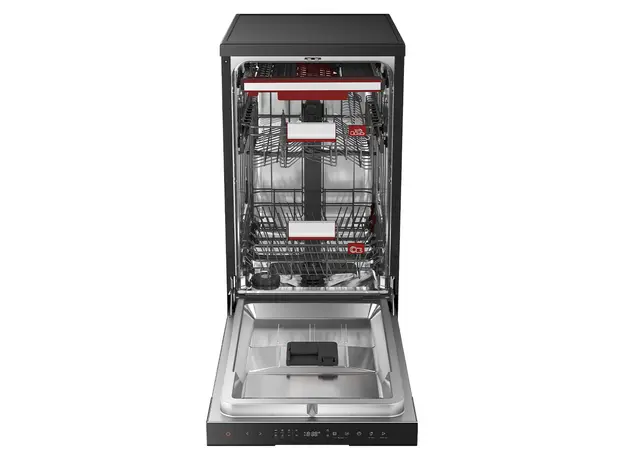 Dishwasher Toshiba DW-10F4(B)-CIS, 10 Place Settings, 8 Programs, Inverter, 45 cm, Black, 6 image