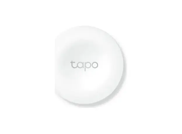 Smart Button TP-Link Tapo S200B, Wireless, CR2032 Battery, Hub Required, White