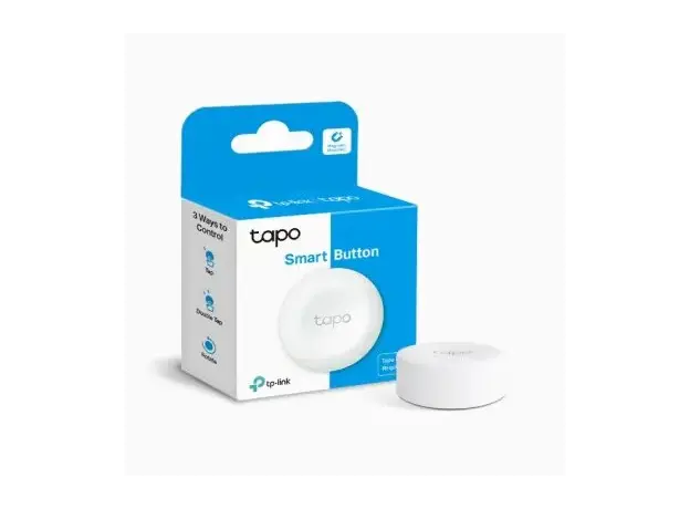 Smart Button TP-Link Tapo S200B, Wireless, CR2032 Battery, Hub Required, White, 2 image
