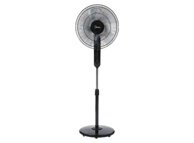Fan Midea FS40-21MR, Pedestal, 40W, 3 Speeds, Remote Control, Timer, Black