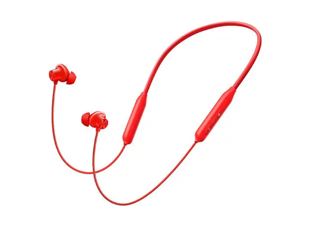 Headphones OnePlus Bullets Wireless Z3, Bluetooth 5.4, 36h Playback, IP55, Red