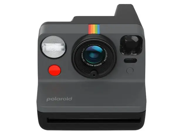 Instant Camera Polaroid Now Generation 3 Black, i-Type/600 Film, Autofocus, USB-C