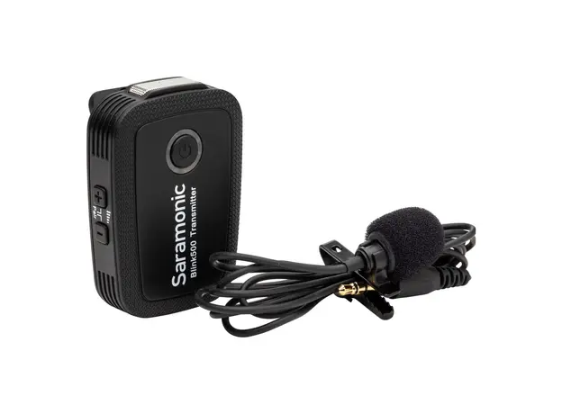 Microphone Saramonic Blink500 TX, 2.4GHz Wireless Transmitter, Built-in Mic + Lavalier