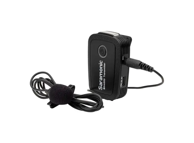 Microphone Saramonic Blink500 TX, 2.4GHz Wireless Transmitter, Built-in Mic + Lavalier, 3 image