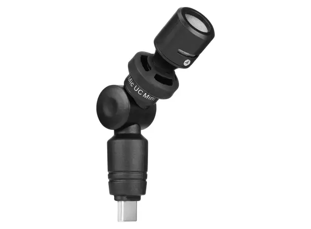 Microphone Saramonic SmartMic UC Mini, USB-C, Omnidirectional Condenser, Black, 4 image