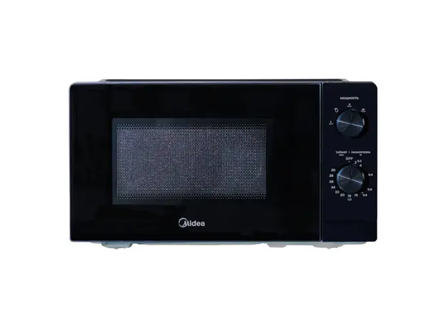 Microwave Oven Midea MM7P012MZ-B, 19 L, 700 W, Mechanical Control, Black