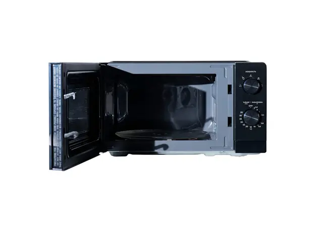 Microwave Oven Midea MM7P012MZ-B, 19 L, 700 W, Mechanical Control, Black, 4 image