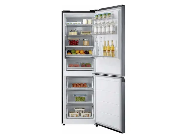 Refrigerator Toshiba GR-RB500WE-PMJ(06) Bottom Freezer, 388 L, 201x59.5x66 cm, Inverter, Metal Cooling, A++, 35 dB, Grey, 4 image