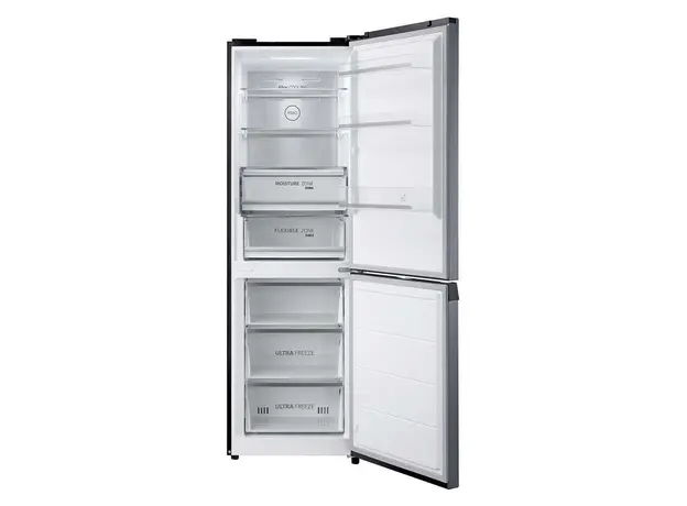 Refrigerator Toshiba GR-RB500WE-PMJ(06) Bottom Freezer, 388 L, 201x59.5x66 cm, Inverter, Metal Cooling, A++, 35 dB, Grey, 5 image