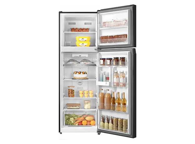 Refrigerator Toshiba GR-RT559WE-PMJ(37) Top Freezer, 414 L, 172.3x70x69.1 cm, Dual Inverter, Air Fall Cooling, Satin Grey, 4 image
