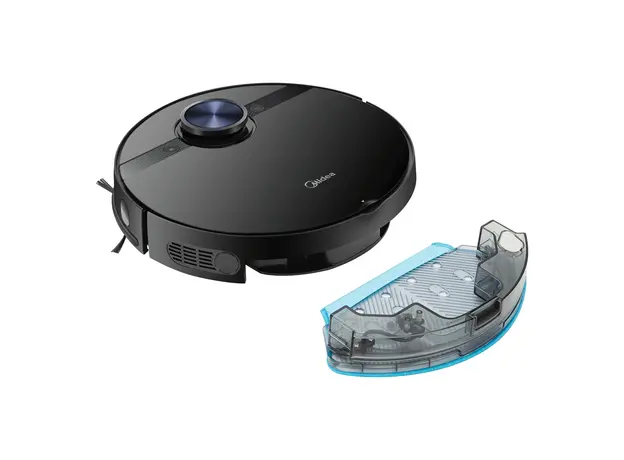 Robot Vacuum Cleaner Midea M7 EVO, 8000 Pa, LiDAR Navigation, Dry & Wet Cleaning, 5200 mAh, Wi-Fi, Black, 6 image