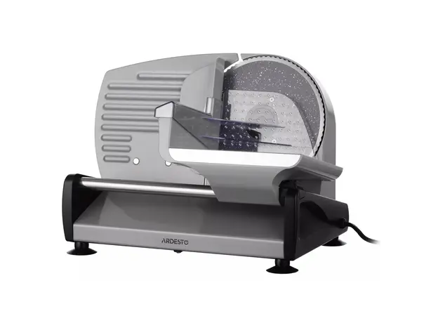 Ardesto slicer, 250W, blade-stainless steel, knife diameter-190mm, body-iron/plastic, grey-black, 3 image