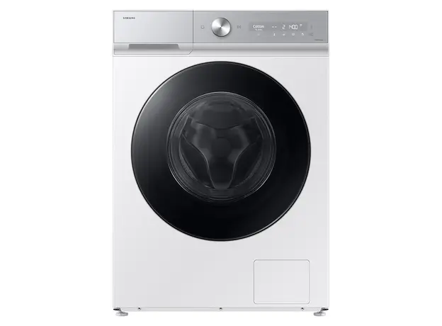 Washer Dryer Samsung WD11DB8B85GHLP, 11 kg Wash / 6 kg Dry, 1400 rpm, AI Control, Eco Bubble, Wi-Fi, White, 2 image