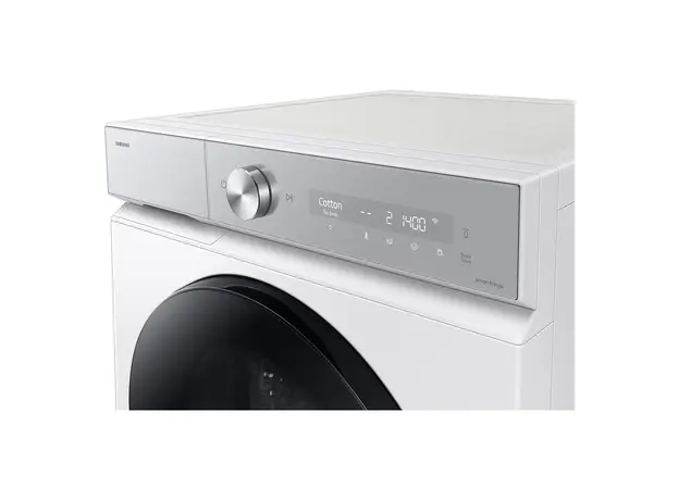 Washer Dryer Samsung WD11DB8B85GHLP, 11 kg Wash / 6 kg Dry, 1400 rpm, AI Control, Eco Bubble, Wi-Fi, White, 5 image