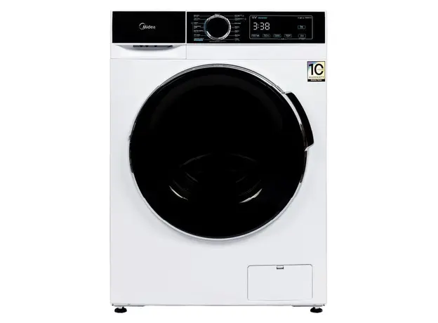 Washing Machine Midea MFA01W70B/W, 7 kg, 1200 rpm, A+++, 14 Programs, Steam Wash, 40 cm, White