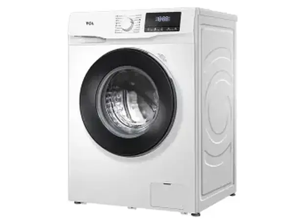 Washing Machine TCL P608FLW, 8 kg, 1400 rpm, 16 Programs, LED Display, White