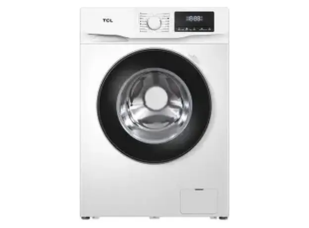 Washing Machine TCL P608FLW, 8 kg, 1400 rpm, 16 Programs, LED Display, White, 2 image