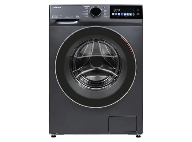 Washing Machine Toshiba TW-BN90C4UZ(MK), 8 kg, 1400 rpm, Inverter, 47 cm, Grey, 2 image