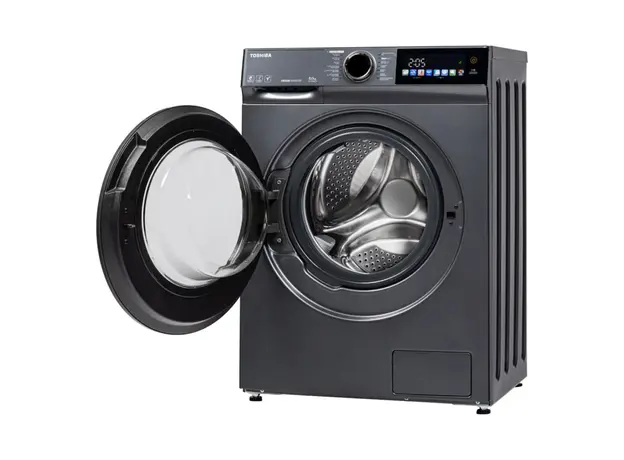 Washing Machine Toshiba TW-BN90C4UZ(MK), 8 kg, 1400 rpm, Inverter, 47 cm, Grey, 3 image