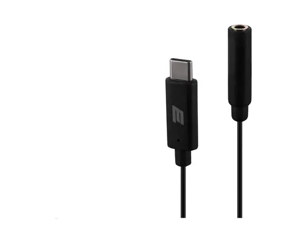 Adapter 2E MAC010 3.5mm to Type-C, Black, 3 image