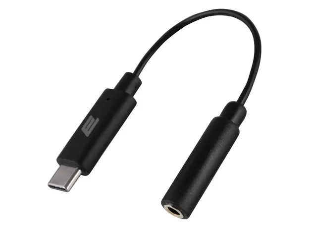 Adapter 2E MAC010 3.5mm to Type-C, Black