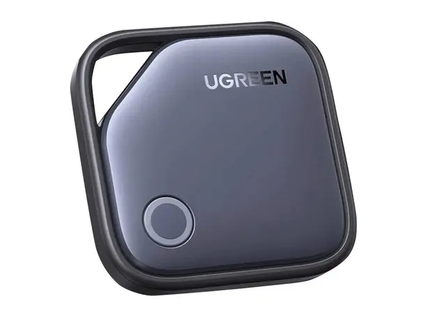 Bluetooth Tracker UGREEN CM916 (75646) FineTrack Duo, Apple Find My / Google Find Hub, USB-C, Grey