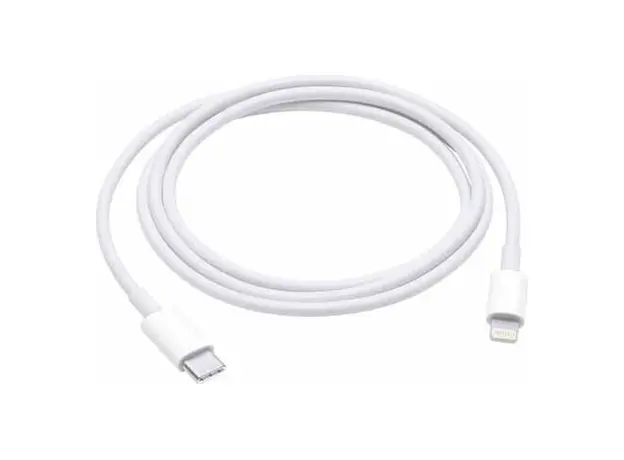 Cable Apple MUQ93ZM/A USB-C to Lightning Cable 1m, White, 4 image