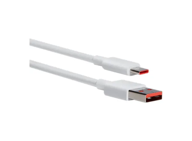 Cable Xiaomi 6A Type-A to Type-C Cable BHR6032GL, 6A, 1 m, White