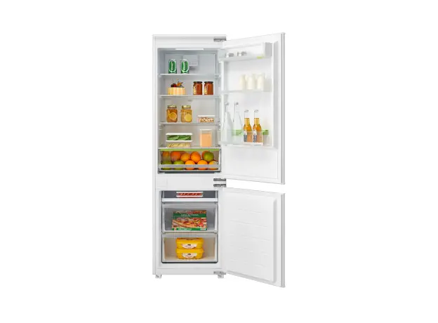 Built-in Refrigerator Midea MDRE353FGE01, 248 L, No Frost, E, White, 3 image